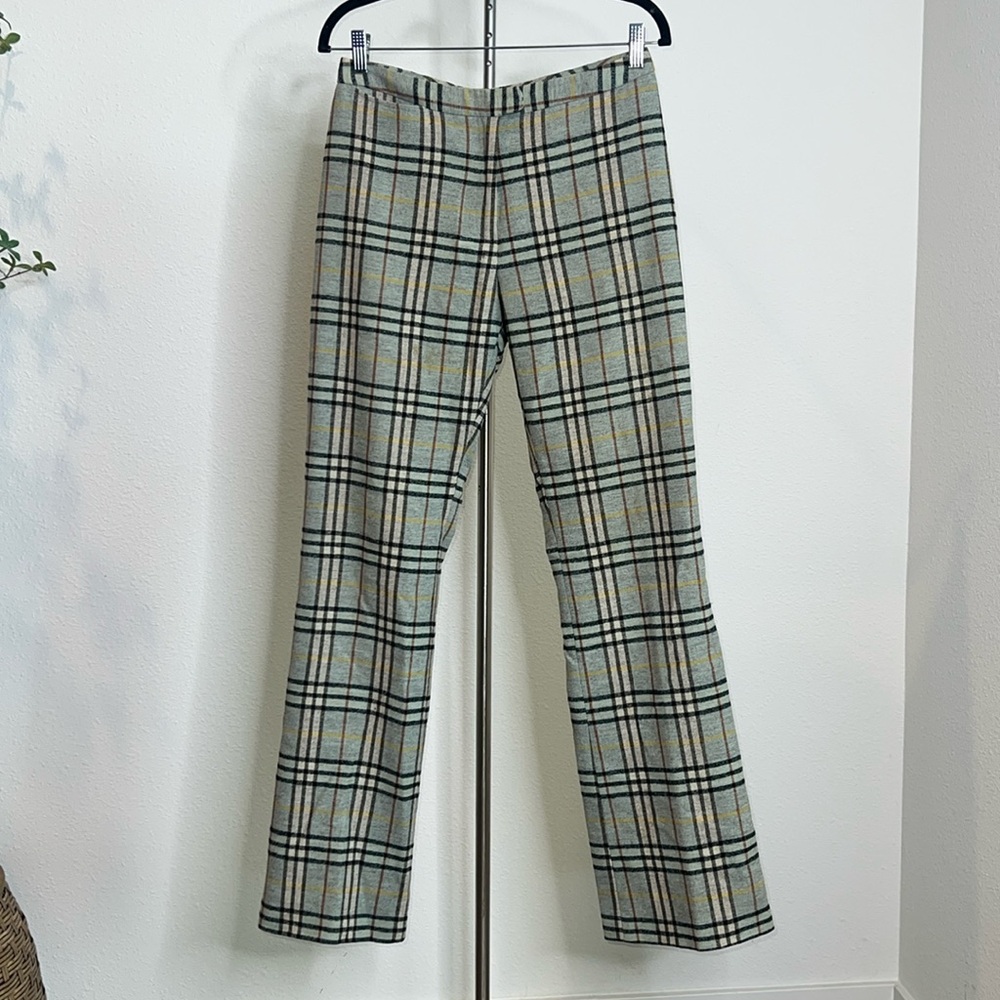 Boden Wool Plaid Pants